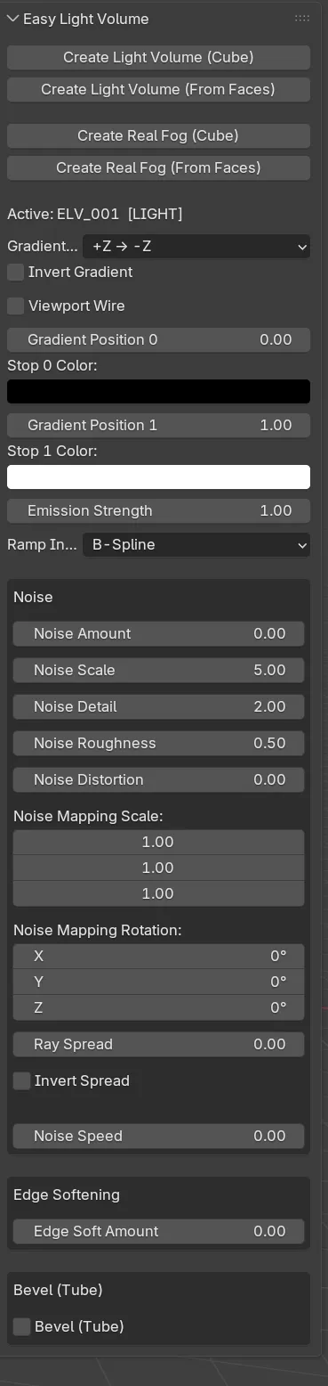 Volume Forge panel 2